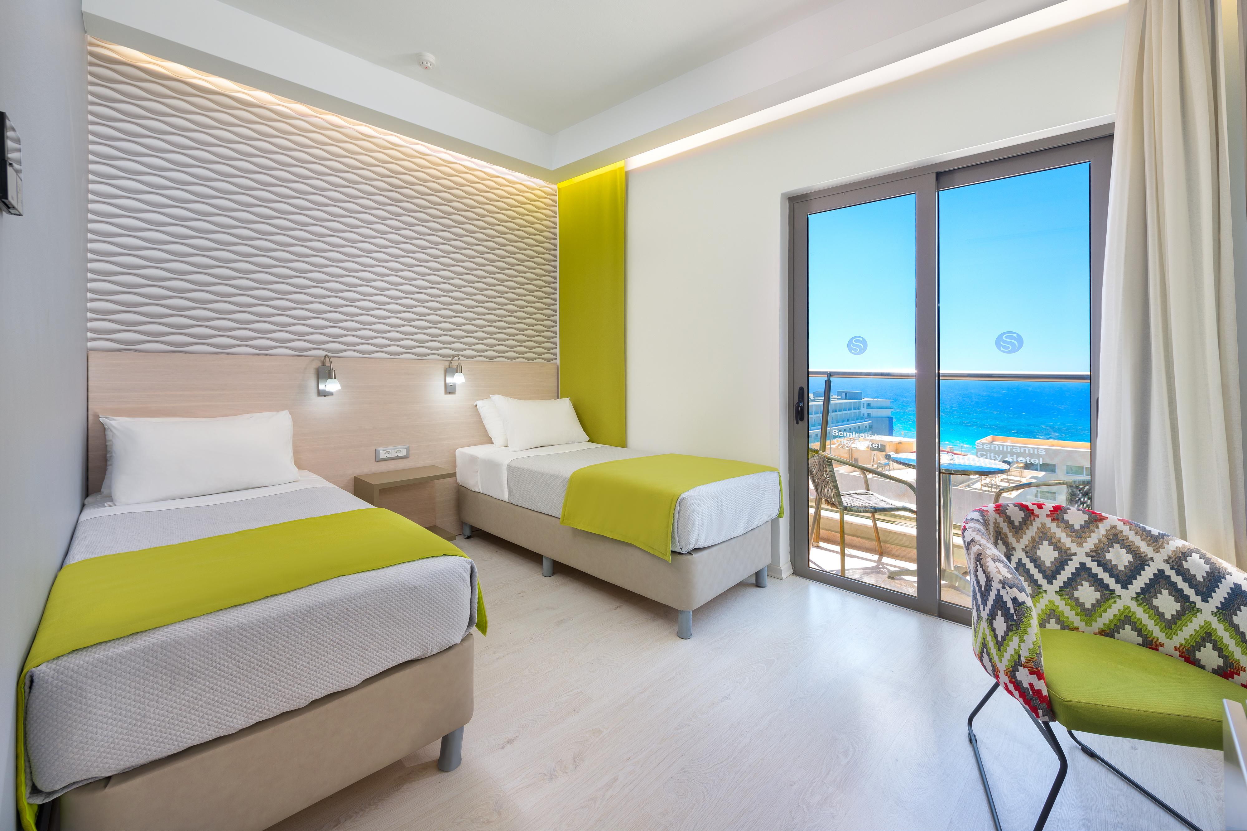Semiramis City Hotel Rhodes City Exterior foto