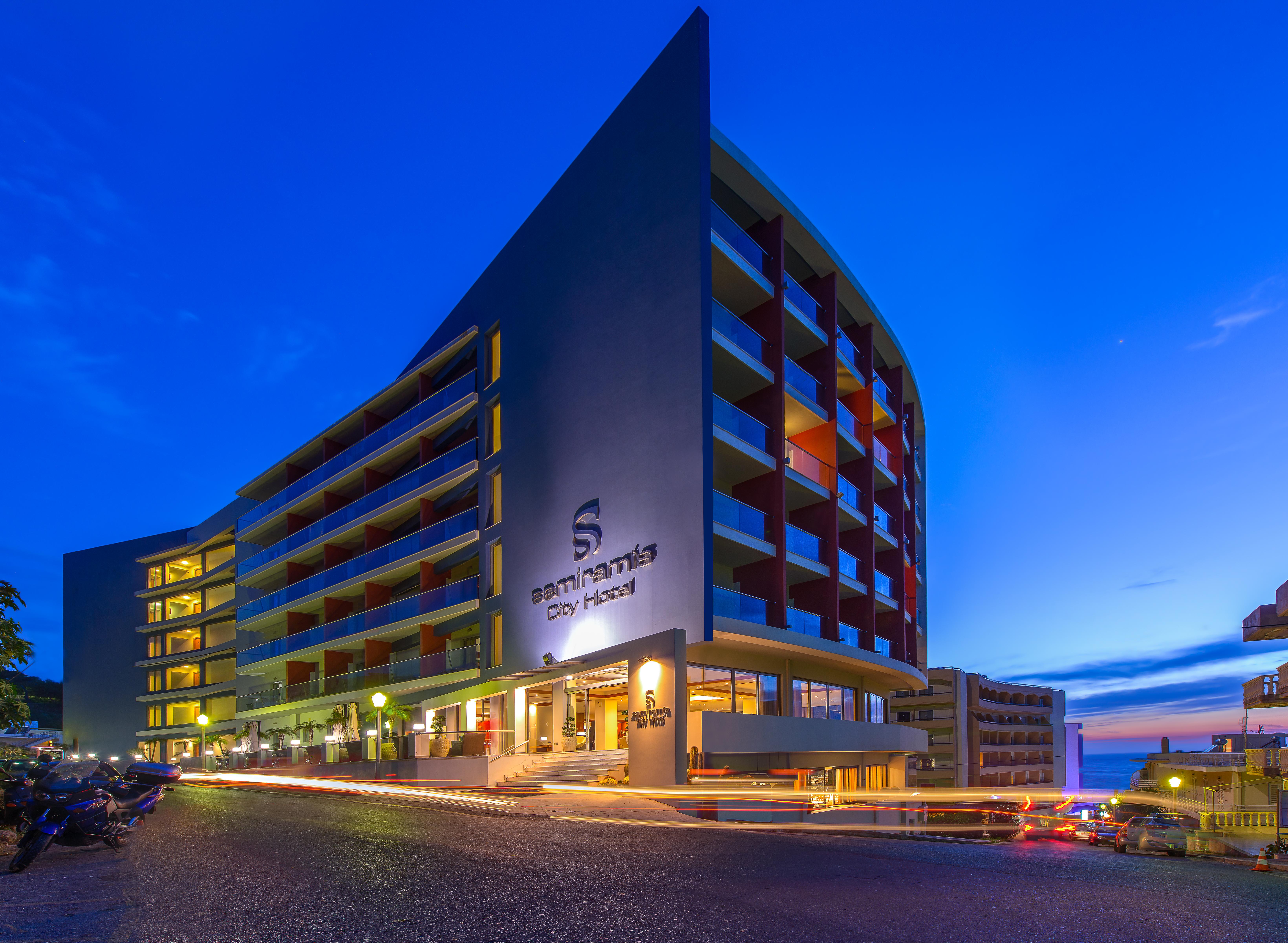 Semiramis City Hotel Rhodes City Exterior foto